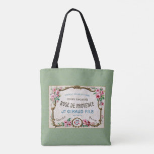 Antique French Rose Perfume Tote Bag