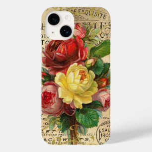 Antique French Roses Case-Mate iPhone 14 Case