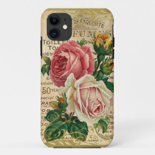 Antique French Roses iPhone 11 Case