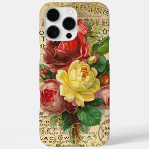 Antique French Roses iPhone 16 Pro Max Case