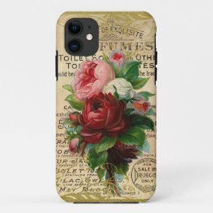 Antique French Roses iPhone 11 Case