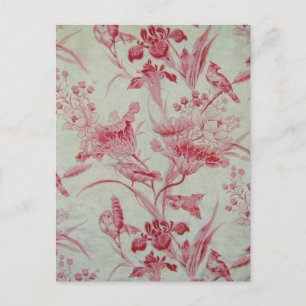 Antique French Toile Postcard