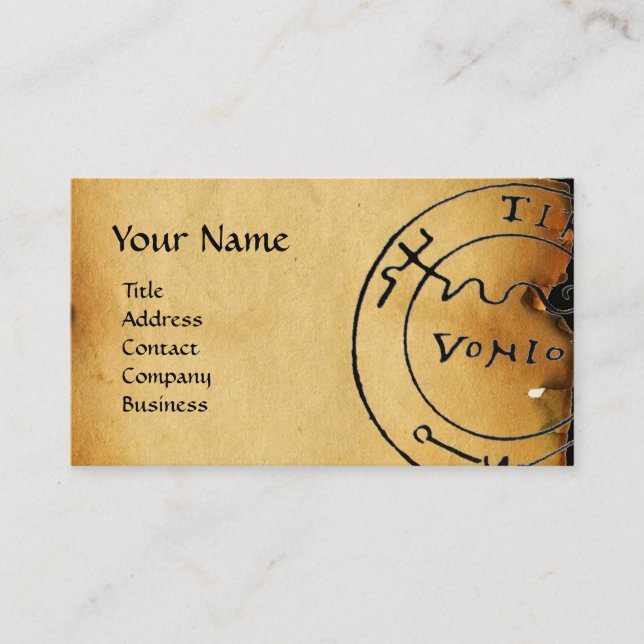 ANTIQUE GALLEON AND PIRATE TREASURE MAPS BUSINESS CARD (Front)