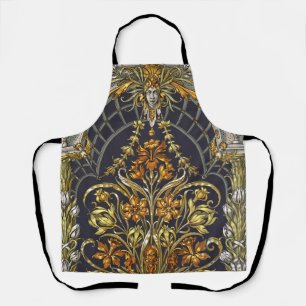 Antique Garden Entry All-Over Print Apron