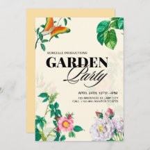 Antique Garden Party 