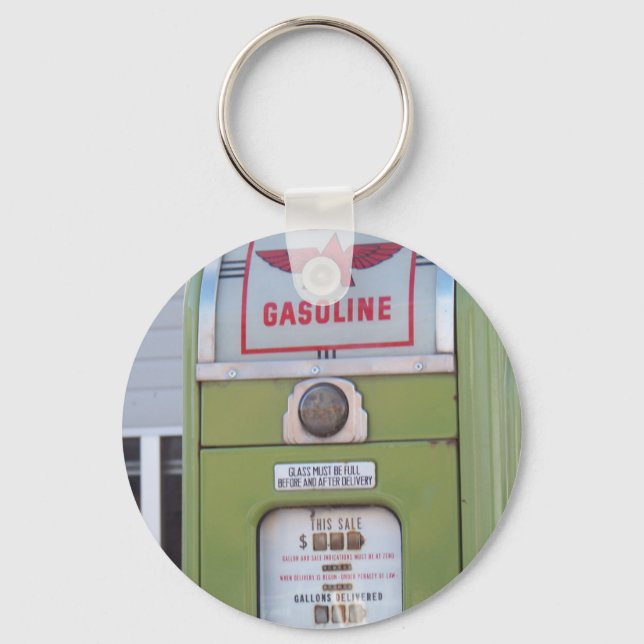 Antique Gas Pump Key Ring (Front)