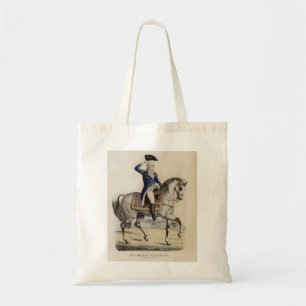 Antique George Washington on Horseback Tote Bag