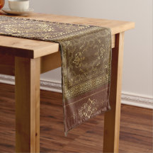 Antique Gilded Books Patchwork Quilt 