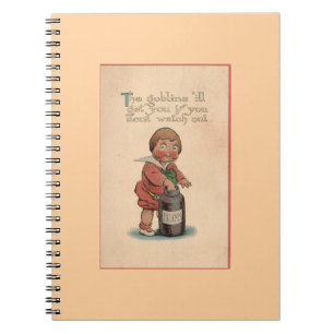 Antique Goblin Spiral Notebook