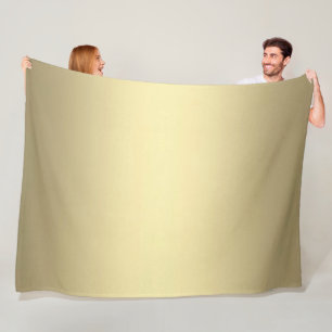 Antique Gold Fleece Blanket