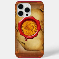 ANTIQUE GOLD FLORENTINE FORINT wax parchment