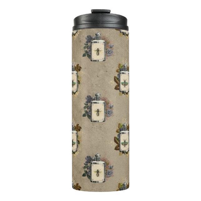 Antique Gothic Floral Potion Bottles (Front)