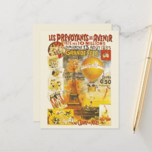 Antique Grand Fete Fair Paris Poster