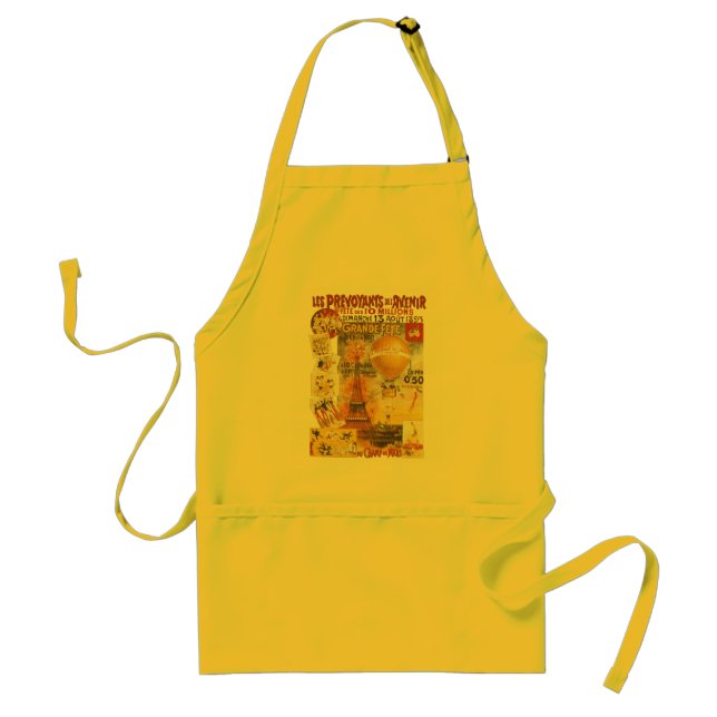 Antique Grand Fete Fair Poster Standard Apron (Front)