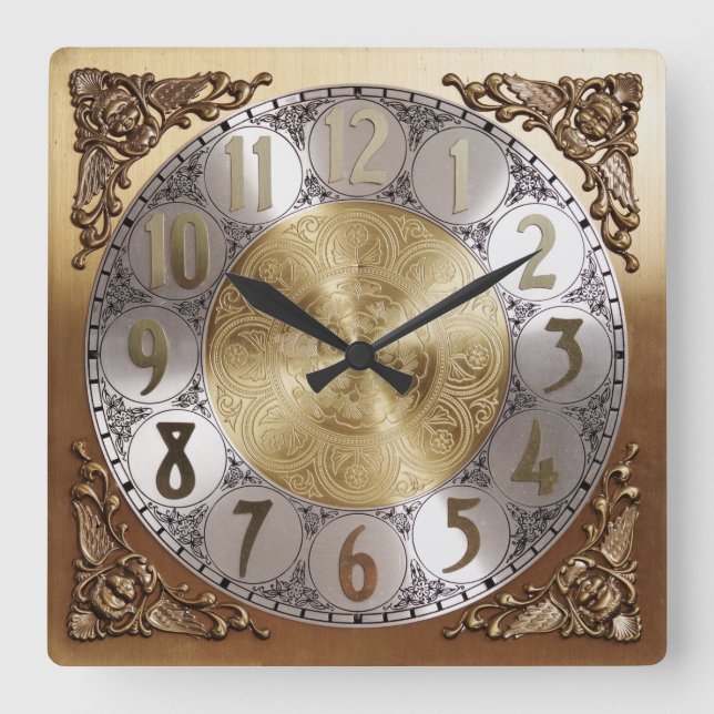 Antique Grandfather Clock (Front)