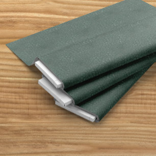 Antique Green Faux Leather Fabric