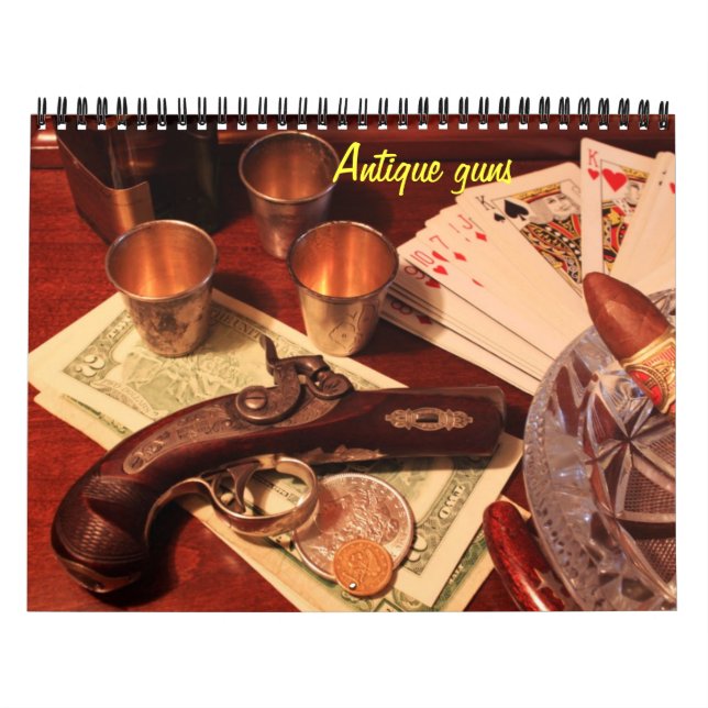 Antique guns calendar (Cover)
