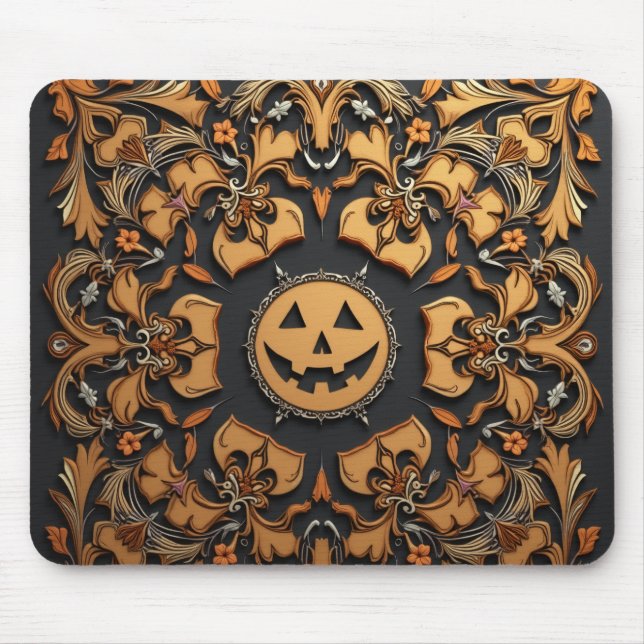 Antique Halloween Mousepad (Front)
