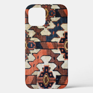 Antique Handwoven Oriental Carpet Cross Diamond iPhone 12 Case