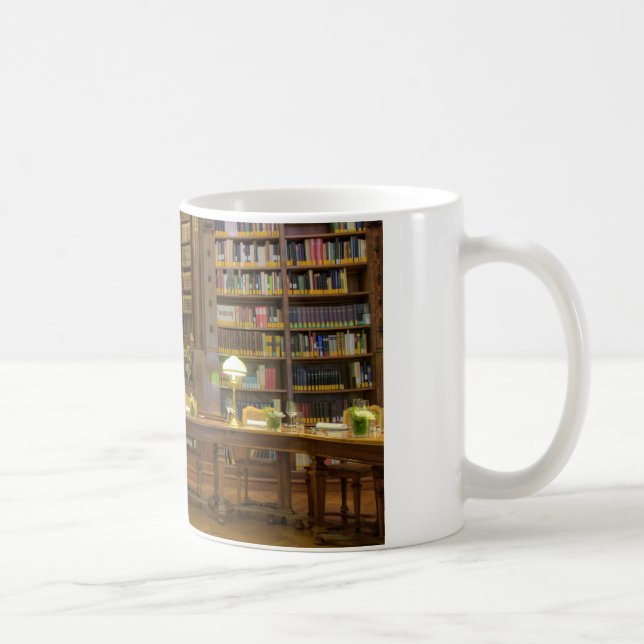 Antique Historical Library Coffee Mug (Right)