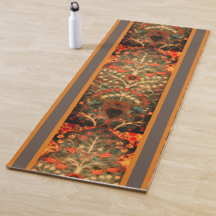 Antique Indian textile design Yoga Mat