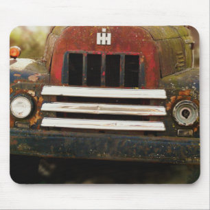 Antique International Harvester Truck Mouse Mat