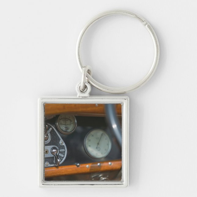 antique jaguar 2 key ring (Front)