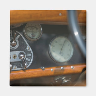 antique jaguar 2 magnet