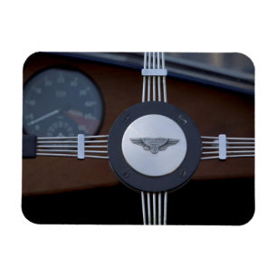 antique jaguar 3 magnet