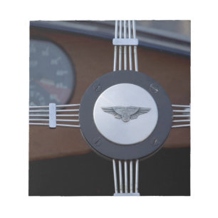 antique jaguar 3 notepad