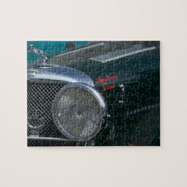 antique jaguar jigsaw puzzle (Horizontal)