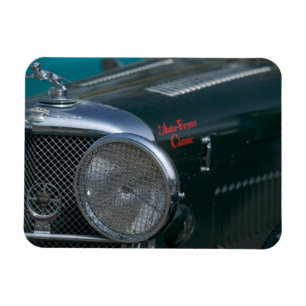 antique jaguar magnet