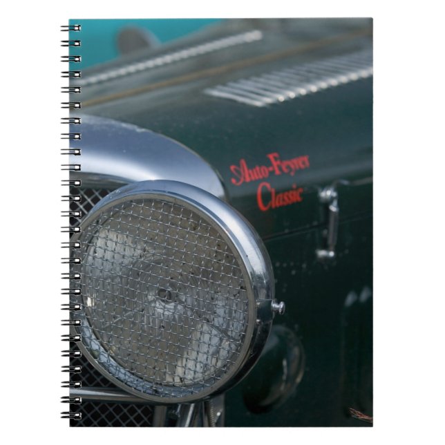 antique jaguar notebook (Front)