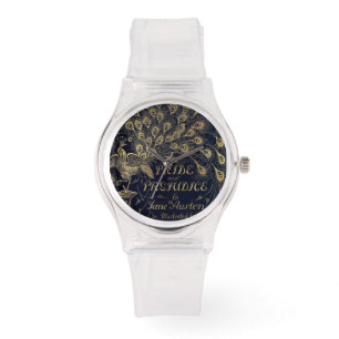 Antique Jane Austen Pride and Prejudice Peacock Watch