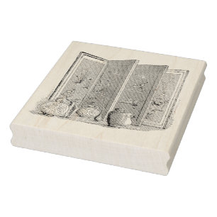 Antique Japanese Room Divider Rubber Art Stamp