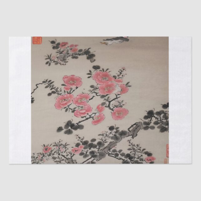 Antique Japanese Tissue Paper (Front)