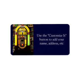 Antique Jukebox Label
