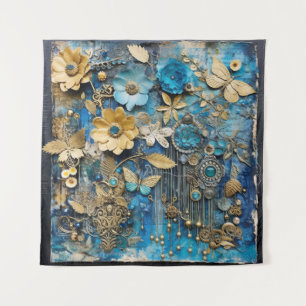 Antique Junk Paper Tapestry