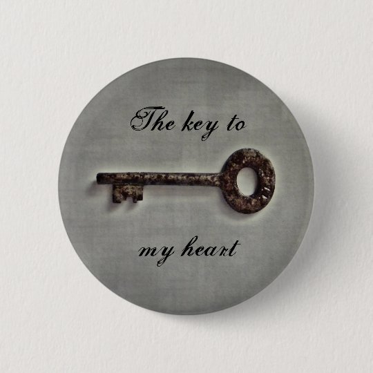 Antique key button
