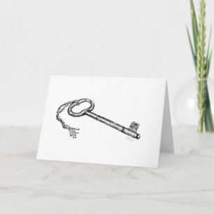 Antique Key Card