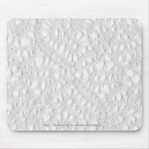 Antique Lacy Doily Mouse Mat