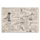 Antique Ladies Shoe Catalogue Page Vintage Print