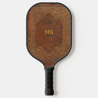 Antique Leather Look (customisable) Pickleball Paddle