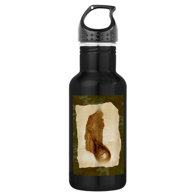 Antique Leather Powder Flask 532 Ml Water Bottle (Front)