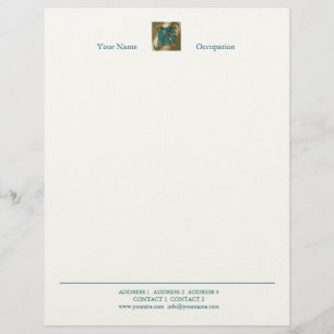 Antique Letter E - Letterhead
