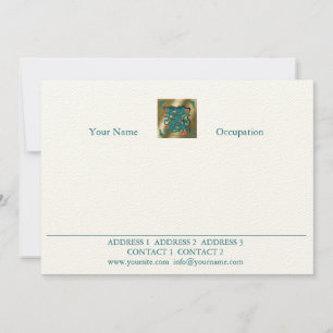 Antique Letter Z - Correspondence Card