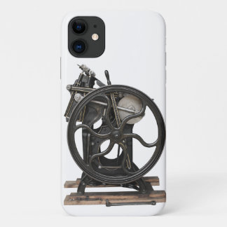 Antique letterpress iPhone 11 case