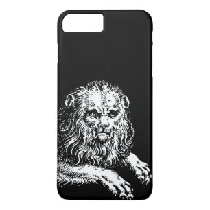 Antique Lion Engraving iPhone 8 Plus/7 Plus Case