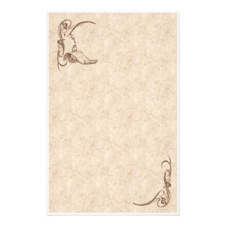 Scroll Custom Stationery, Scroll Stationery Templates