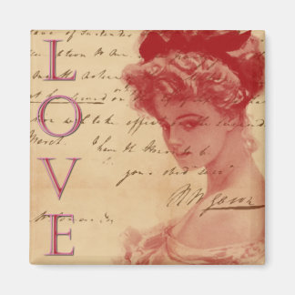Antique Love Letter Magnet